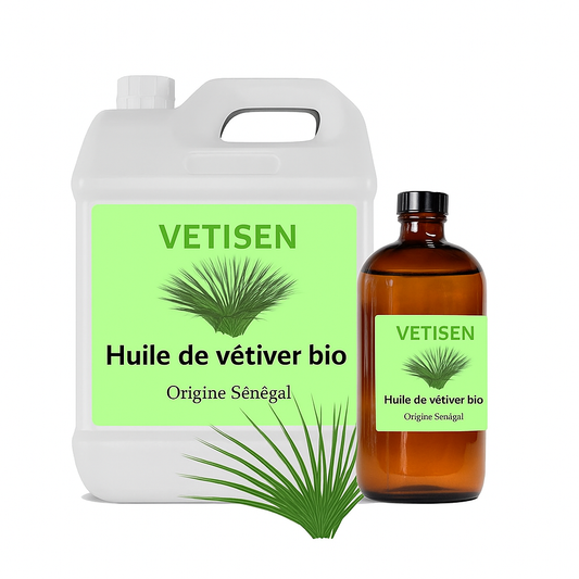 Huile essentielle de Vétiver – Vente en gros / vrac | Origine Sénégal