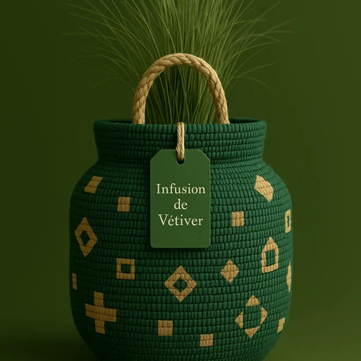 Infusion de Vétiver – Bien-être naturel venu du Sénégal 🌿